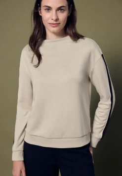 STREET ONE STUDIO Shirts*Shirt mit Akzentstreifen soft fawn beige