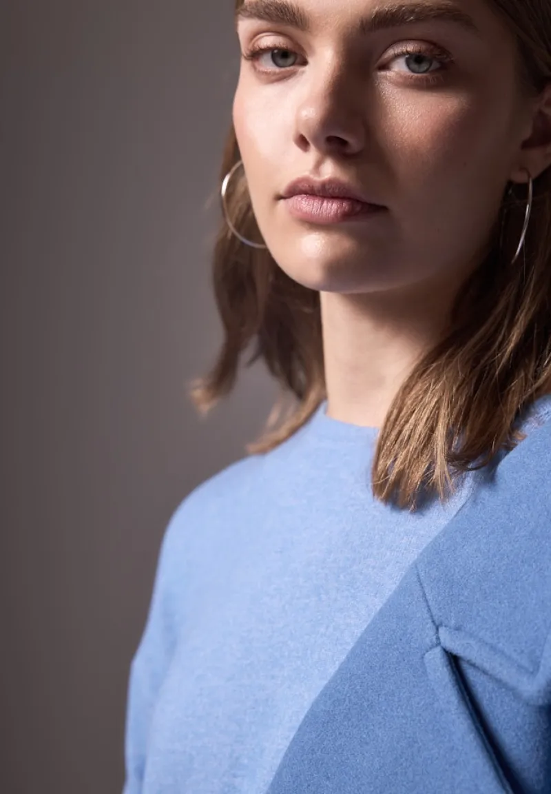 STREET ONE STUDIO Shirts*Shirt mit 3/4-Arm silver lake mel.