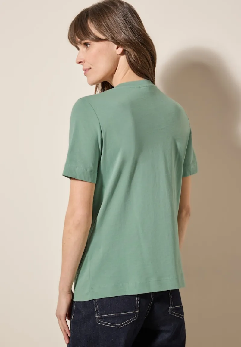 Cecil Shirts*Shirt mit Artwork matcha green