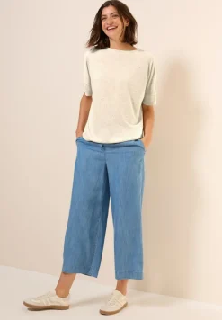 Cecil Shirts*Shirt mit Dekosteinen pearl beige