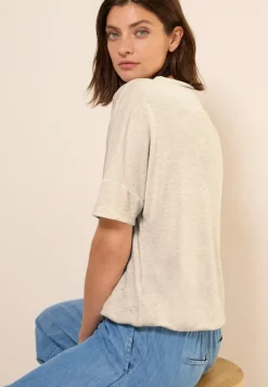 Cecil Shirts*Shirt mit Dekosteinen pearl beige