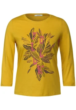 Cecil Shirts*Shirt mit Fotoprint curry yellow