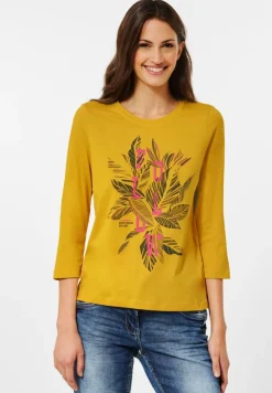 Cecil Shirts*Shirt mit Fotoprint curry yellow