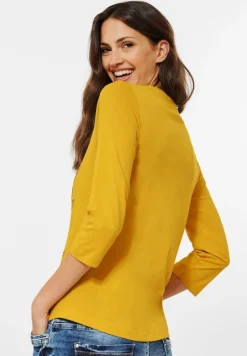 Cecil Shirts*Shirt mit Fotoprint curry yellow