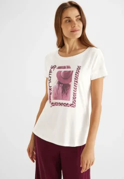 Street One Shirts*Shirt mit Fotoprint off white