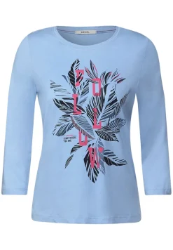 Cecil Shirts*Shirt mit Fotoprint tranquil blue