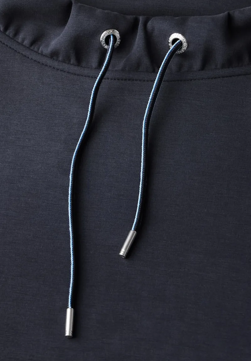 Cecil Pullover & Sweatshirts*Shirt mit Funnelneck universal blue