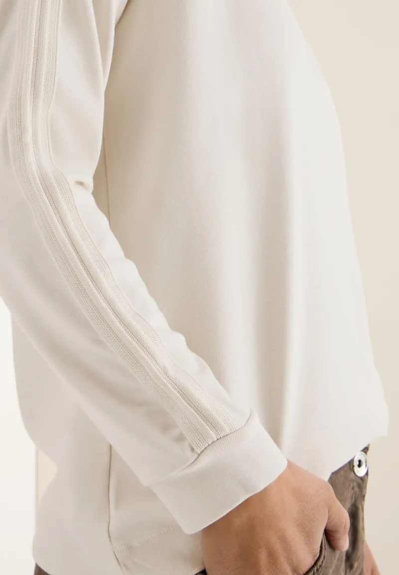 Cecil Shirts*Shirt mit Gallonstreifen light greige