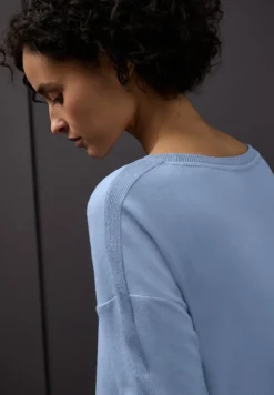 Street One Shirts*Shirt mit Glitzerdetails frosted blue mel.