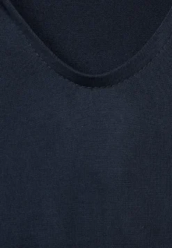 Street One Shirts*Shirt mit Kapuze dark vintage blue