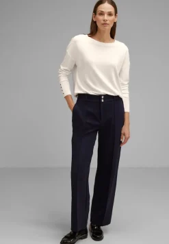 Street One Shirts*Shirt mit Knopfdetail lucid white