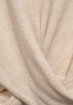 Street One Shirts*Shirt mit Knotendetail almond cream melange