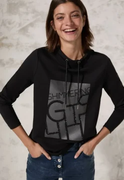 Cecil Shirts*Shirt mit Print Black