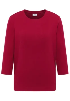 Cecil Shirts*Shirt mit Rippstruktur beaujolais red