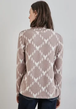 Street One Shirts*Shirt mit Rollkragen light mocha beige