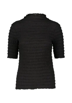 Zero Shirts*Shirt mit Rüschen black beauty