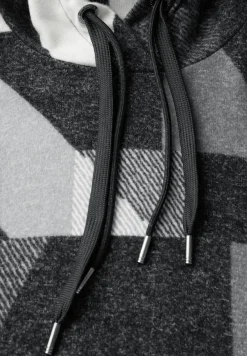 Cecil Shirts*Shirt mit Schalkragen black melange