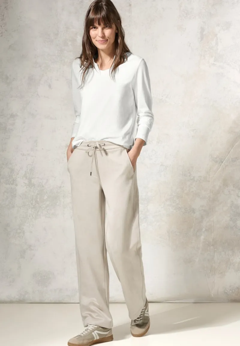 Cecil Shirts*Shirt mit Schmucksteinchen vanilla white