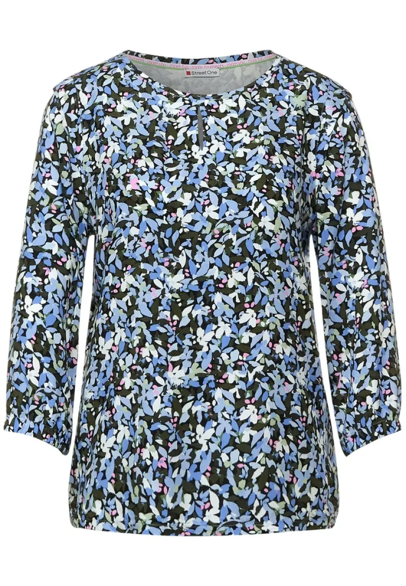 Street One Shirts*Shirt mit Schulterdetails dark vintage blue