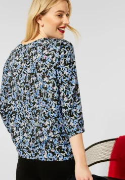 Street One Shirts*Shirt mit Schulterdetails dark vintage blue