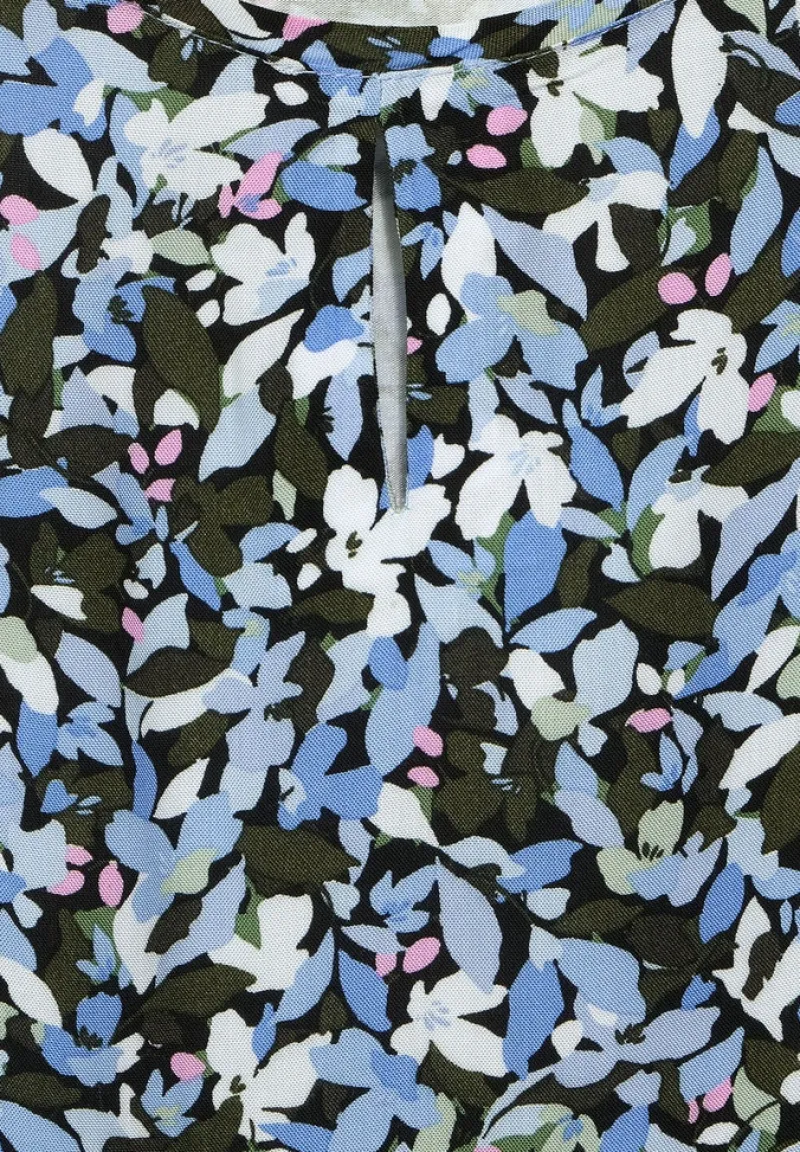 Street One Shirts*Shirt mit Schulterdetails dark vintage blue