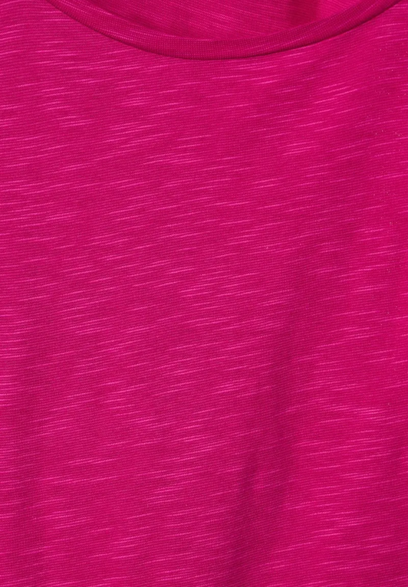 Street One Shirts*Shirt mit Spitzeneinsatz nu pink