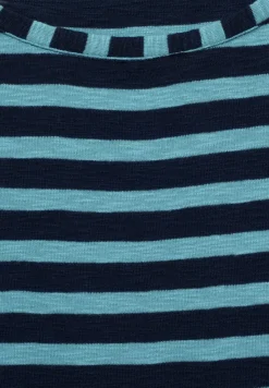 Cecil Shirts*Shirt mit Streifen Muster light eucalyptus green