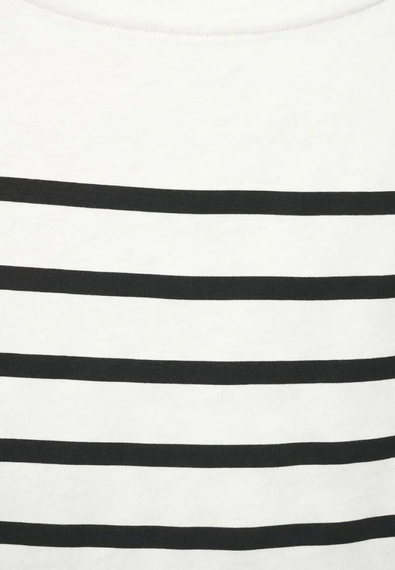 Street One Shirts*Shirt mit Streifen off white
