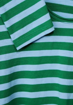 Street One Shirts*Shirt mit Streifenmuster brisk green