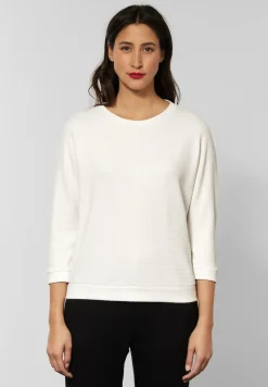 Street One Shirts*Shirt mit Struktur off white