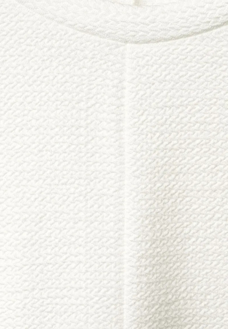 Street One Shirts*Shirt mit Struktur off white