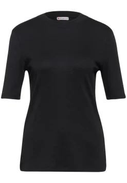 Street One Shirts*Shirt mit Turtle Neck Black