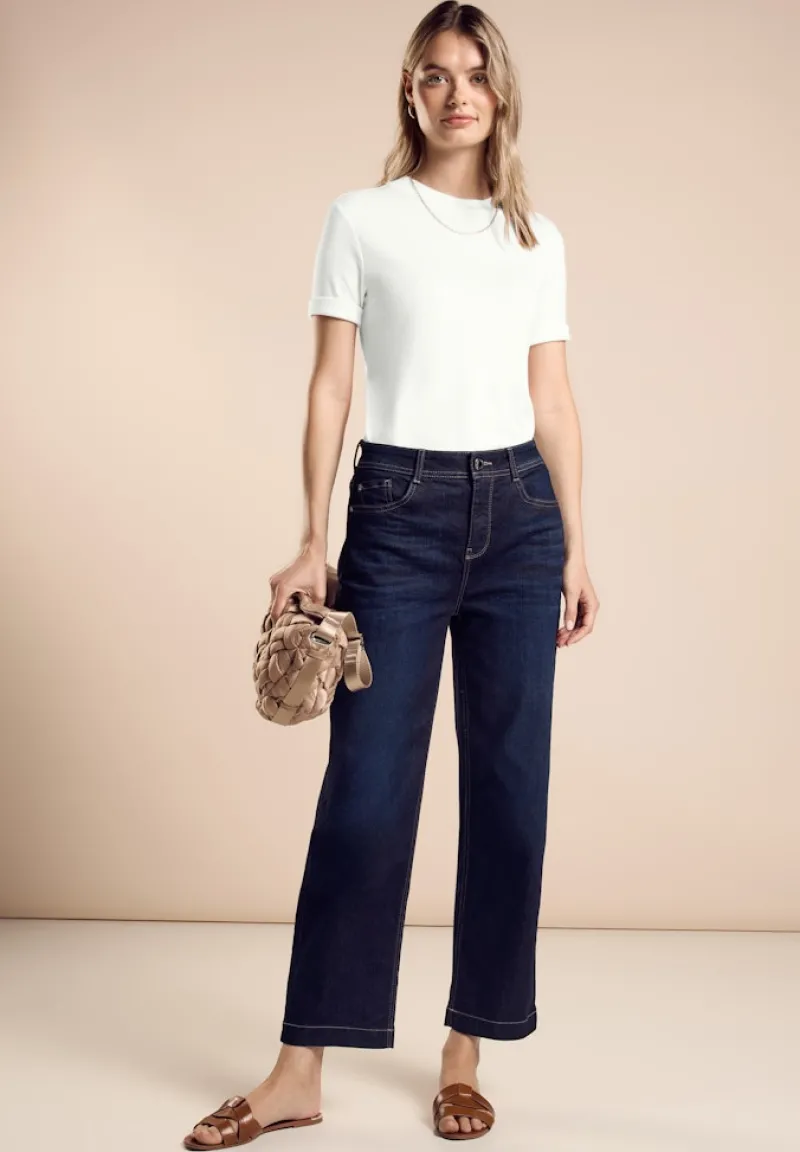 Street One Shirts*Shirt mit Turtle Neck off white