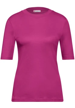 Street One Shirts*Shirt mit Turtle Neck royal fuchsia