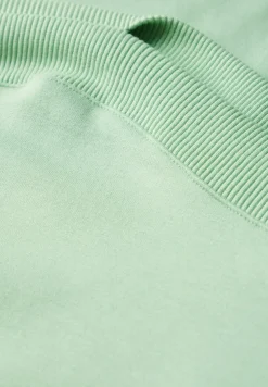 Street One Shirts*Shirt mit U-Boot-Ausschnitt milky green