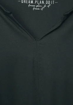 Street One Shirts*Shirt mit V-Ausschnitt deep clary mint