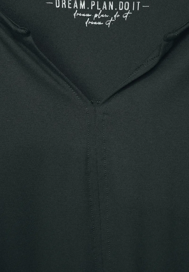 Street One Shirts*Shirt mit V-Ausschnitt deep clary mint