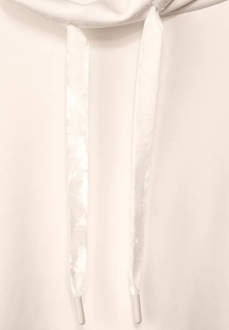 Street One Shirts*Shirt mit Volumenkragen lucid white