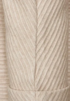 Street One Pullover & Sweatshirts*Shirt mit Volumenkragen spring sand melange