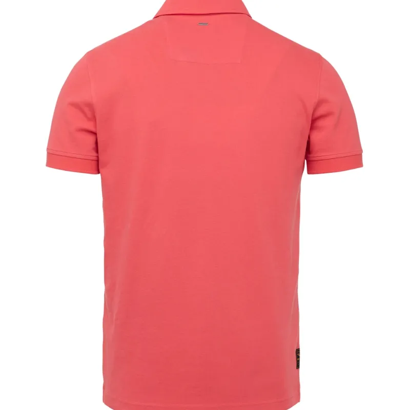 PME Legend Shirts|Big Boys*Short sleeve polo stretch pique rose of sharon