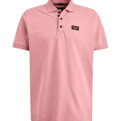 PME Legend Shirts|Big Boys*Short sleeve polo Trackway dusty rose