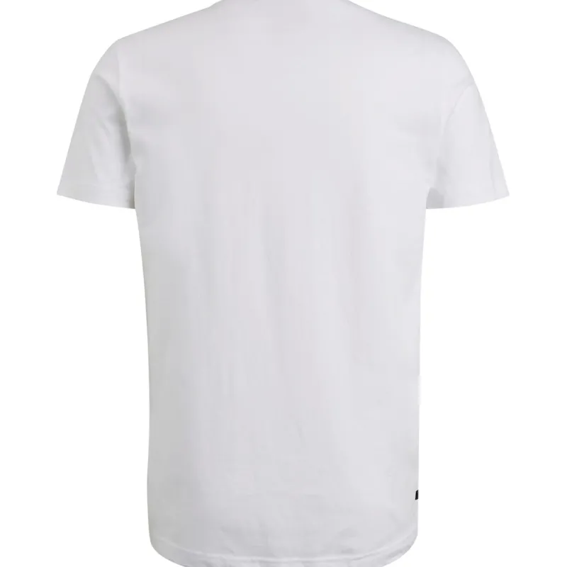 PME Legend Shirts|Big Boys*Short sleeve r-neck single jersey Bright White