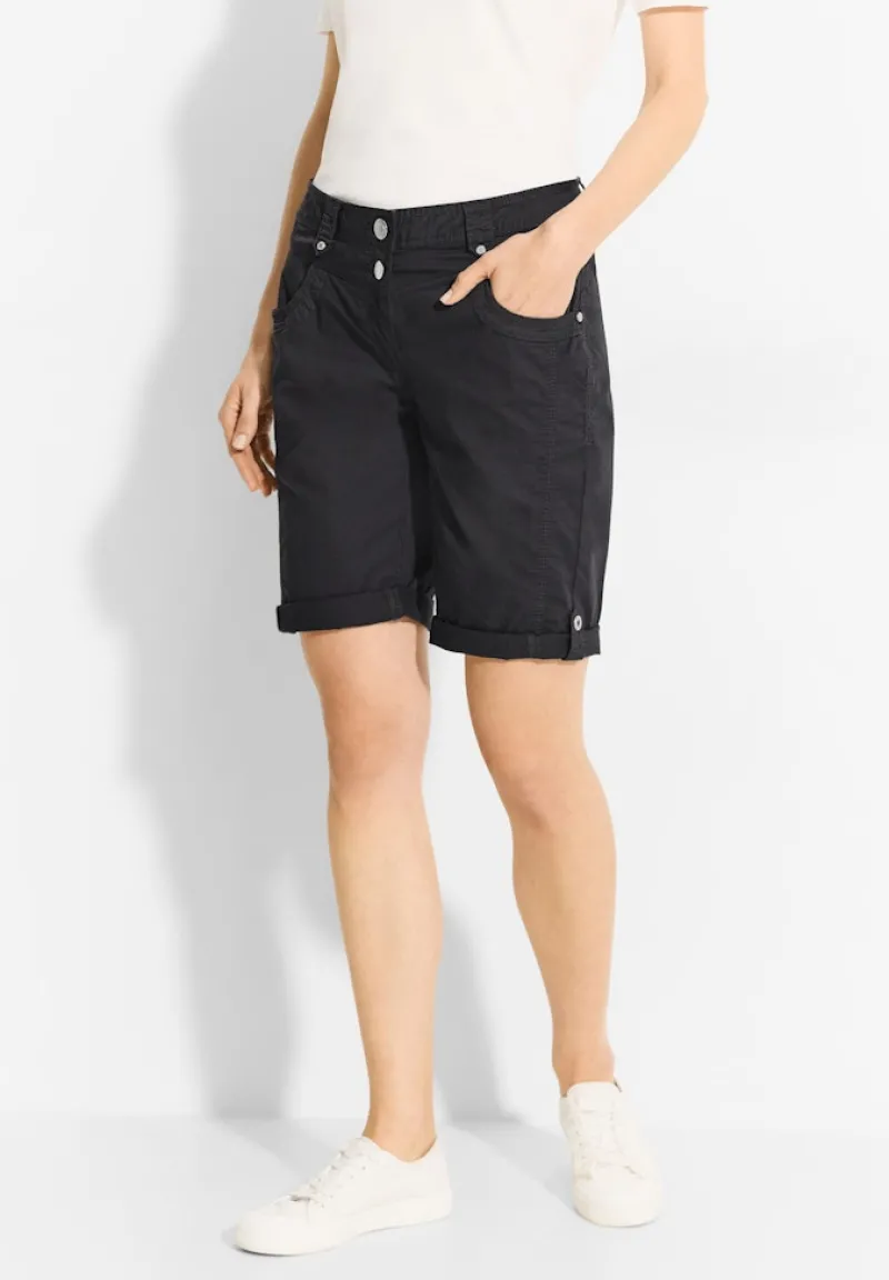 Cecil Shorts*Shorts mit Straight Legs lead-grey