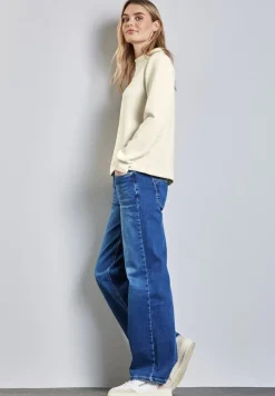 Street One Shirts*Silk-Look Shirt lucid white