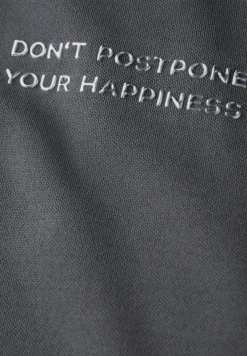 STREET ONE STUDIO Shirts*Silk-Look Top mit Wording dusted grey