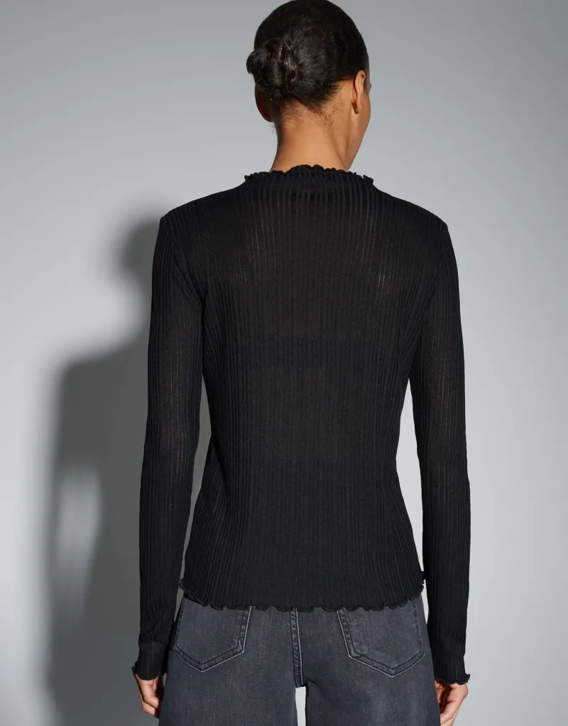 Opus Shirts*Sivi Black