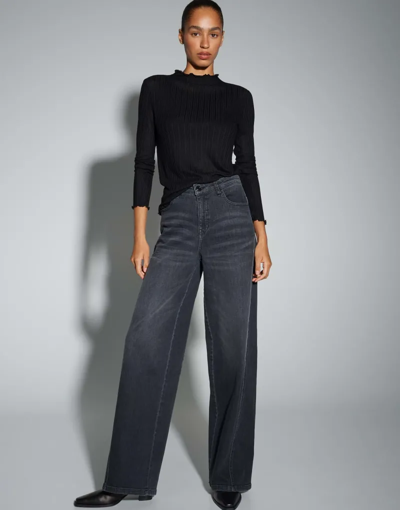 Opus Shirts*Sivi Black