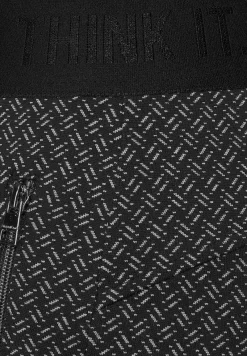 Street One Hosen*Skinny Fit Hose in Jacquard Black