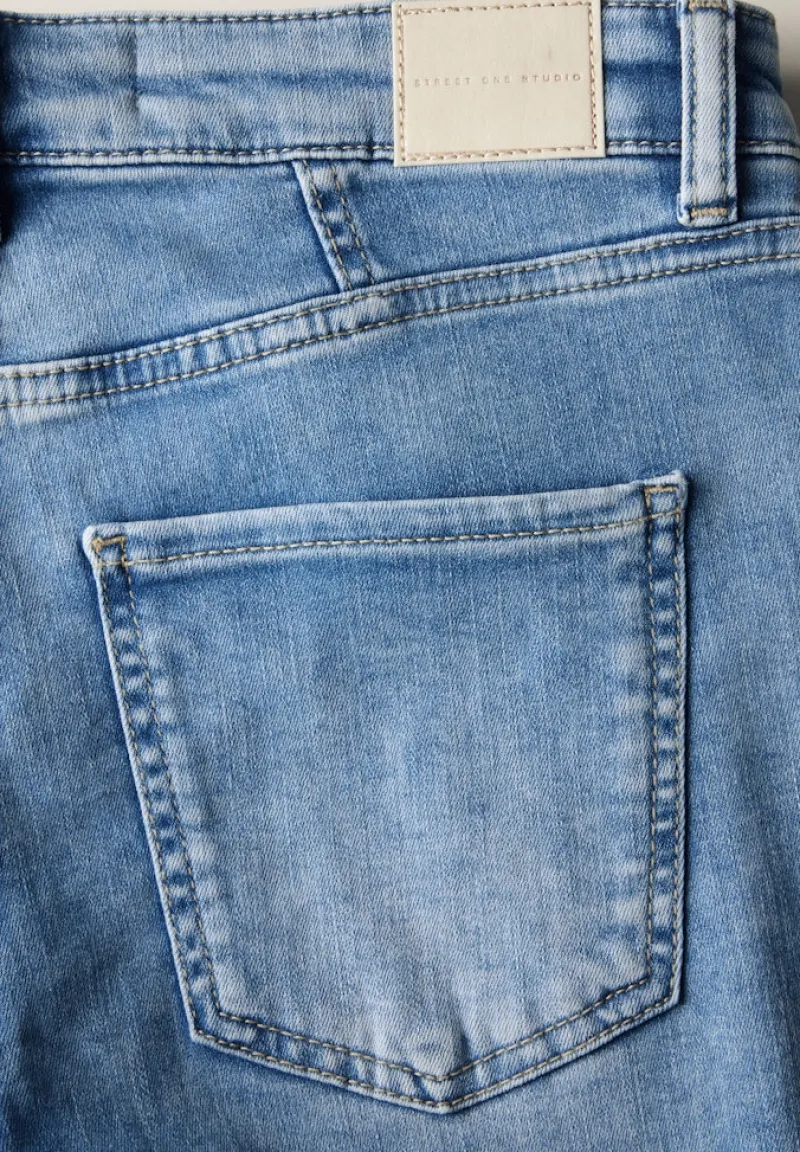 STREET ONE STUDIO Jeans*Skinny Fit Jeans light blue wash