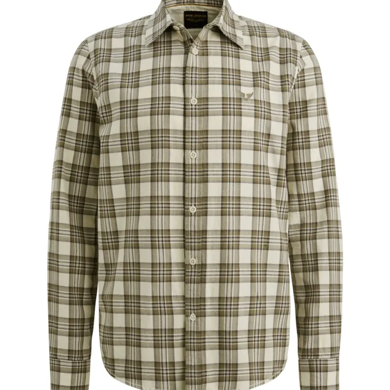 PME Legend Hemden|Big Boys*Skynight Classic Herringbone Check/casual 1A bone white